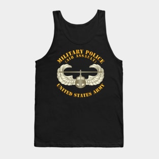 Military Police w Air Assault Badge Tank Top